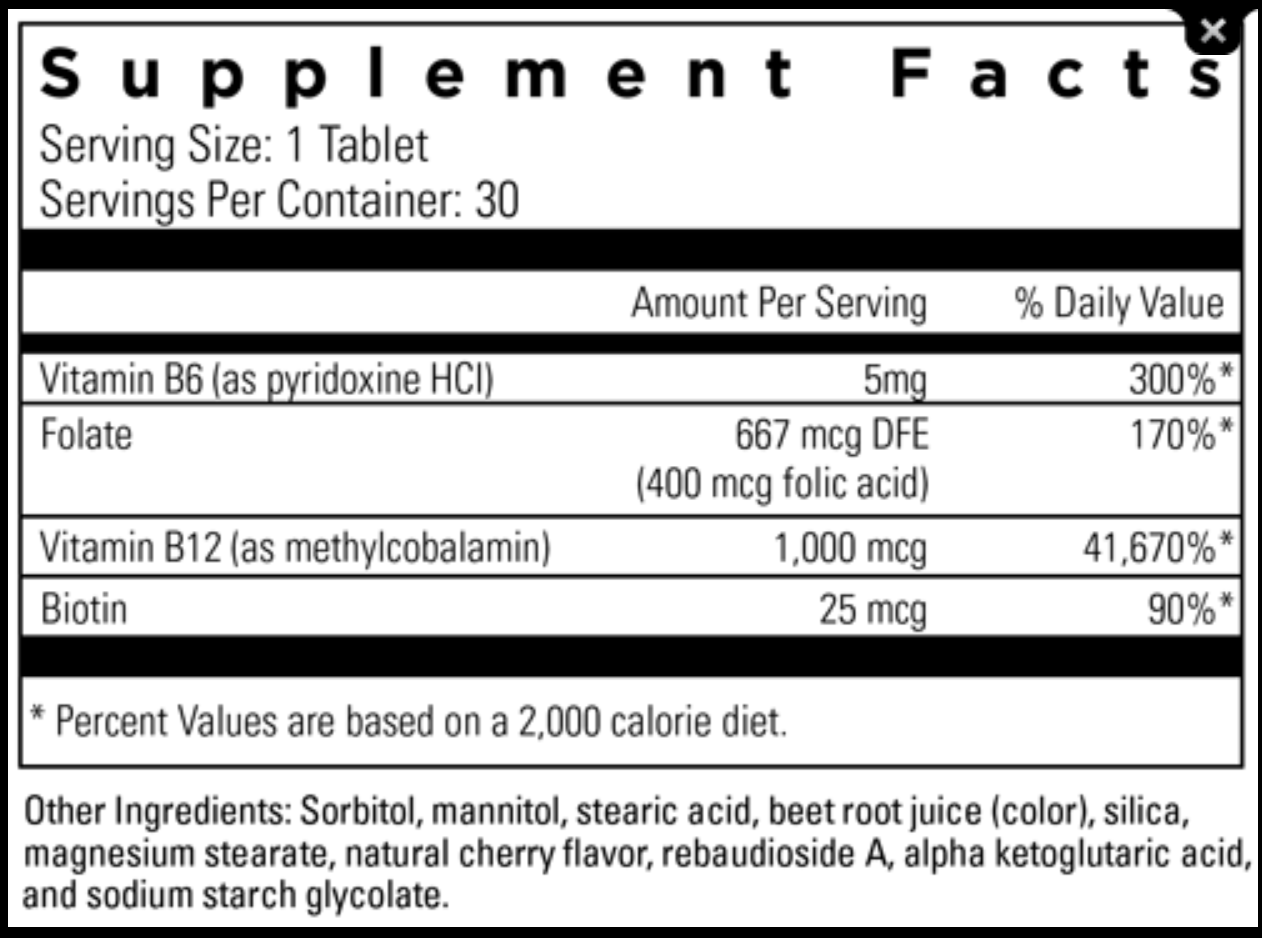 Slow Dissolve Super B-12